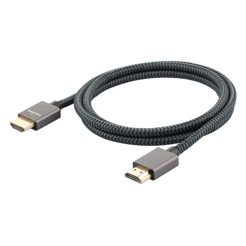 
 Высокоскоростной тонкий плетеный HDMI-кабель ult-unite, 18 гбит/с, 4K, 60 гц, 1,2 м, 2 м, 3 м  