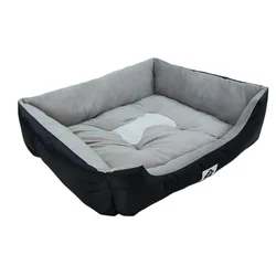 Soft memory cotton dog bed square dog kennel beds and accessories pet calming bed