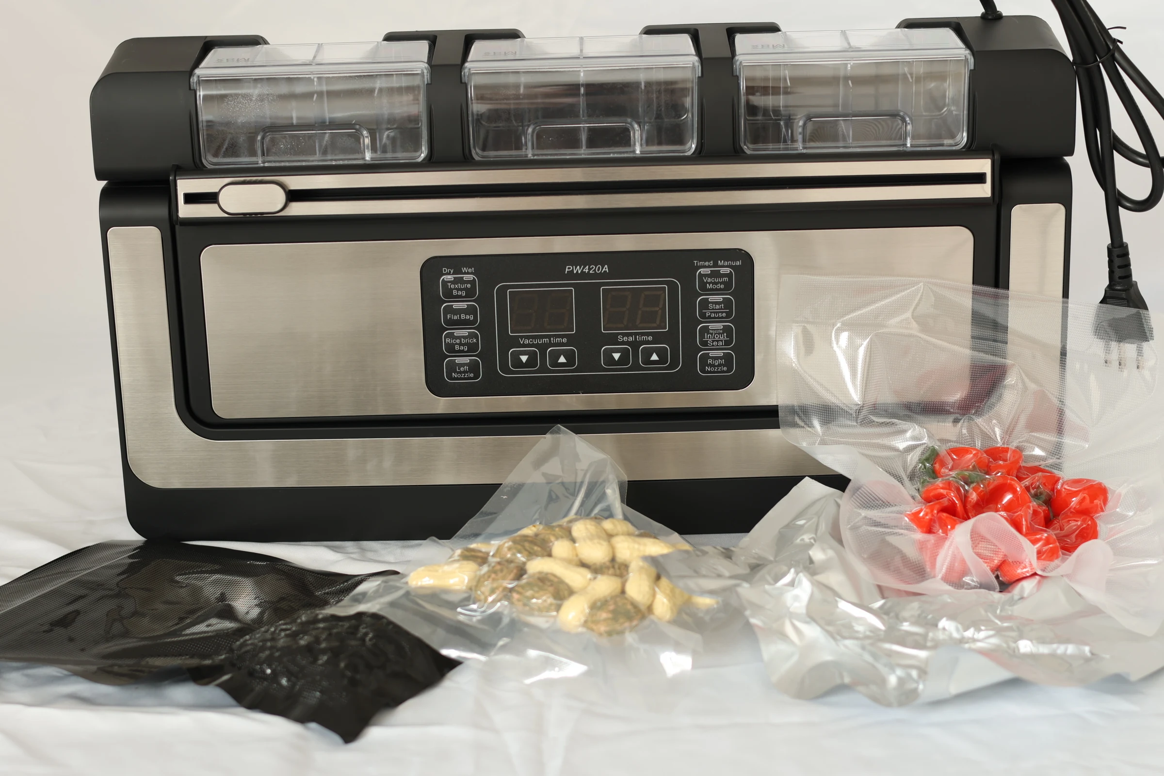 At A Loss Plastic Vacuum Forming Machines 420mm Sealing Length Vacuum