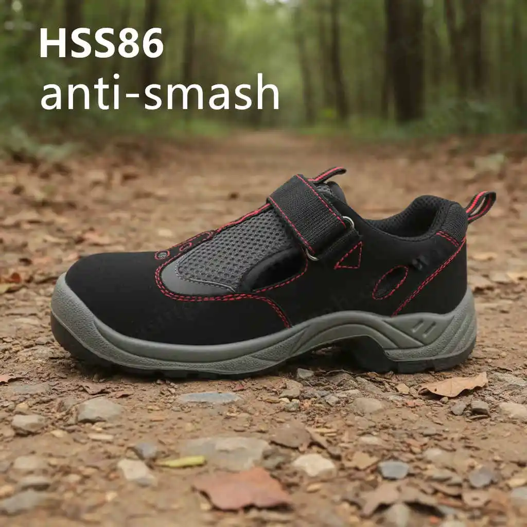 ZYF,Pipeline Job Quality Ground Cowhide Steel Toe Insert Slippers Heavy Manufacturing Anti-acid&alkali Outsole Work Boots HSS86