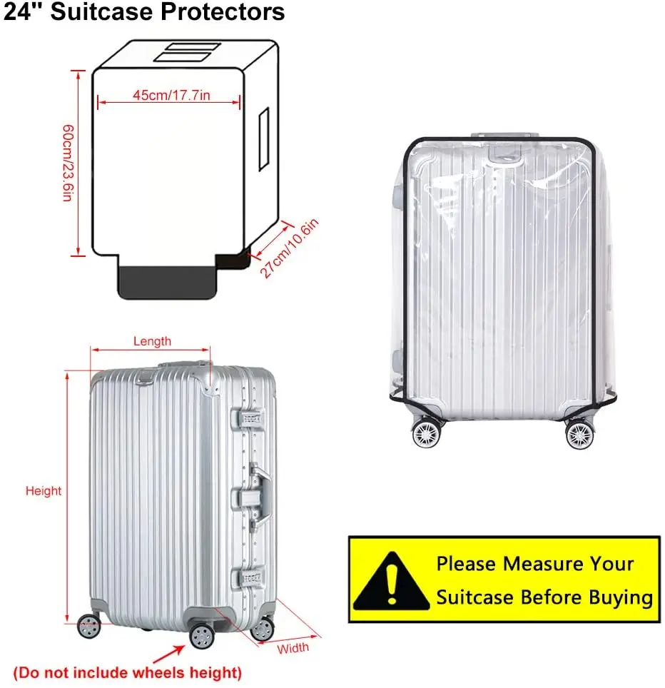 Shop Luggage Protector Suitcase Cover PVC Wat – Luggage Factory