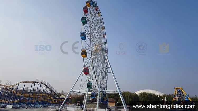Factory Sale Outdoor Playground Equipment 15/20/25.8/30/42/46/50/88M Ferris Wheel Commercial Amusement Park Rides