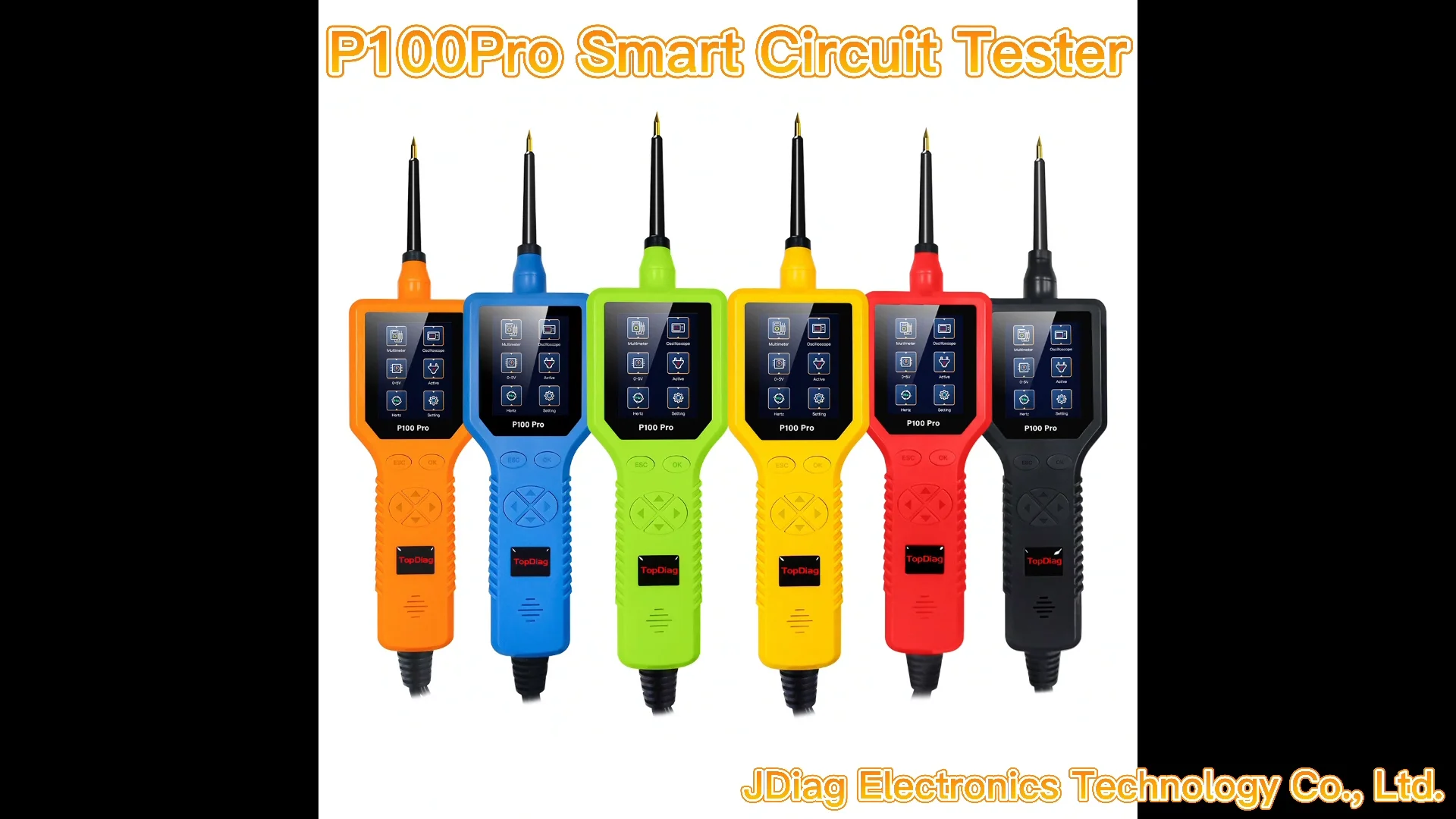 Power Probe Topdiag P100 Pro Clamshell Car Automotive Diagnostic Tool ...