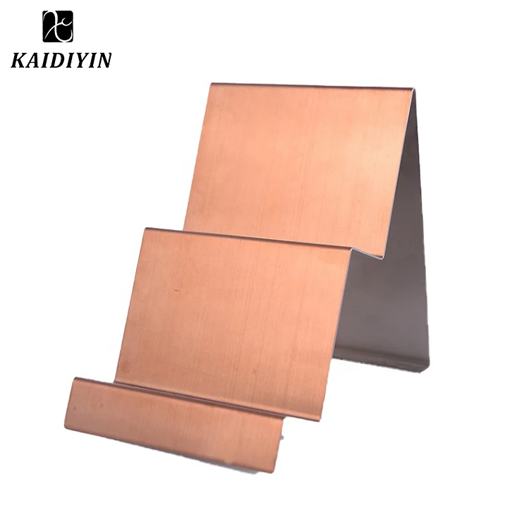 2025 High Gloss Layered Gold Wallet Display Stand Hot Sale Retail Store Stainless Steel Holder