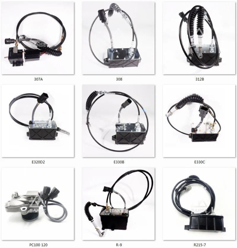 SK200-6 SK75-8 Excavator Accelerator - High-Quality Motors