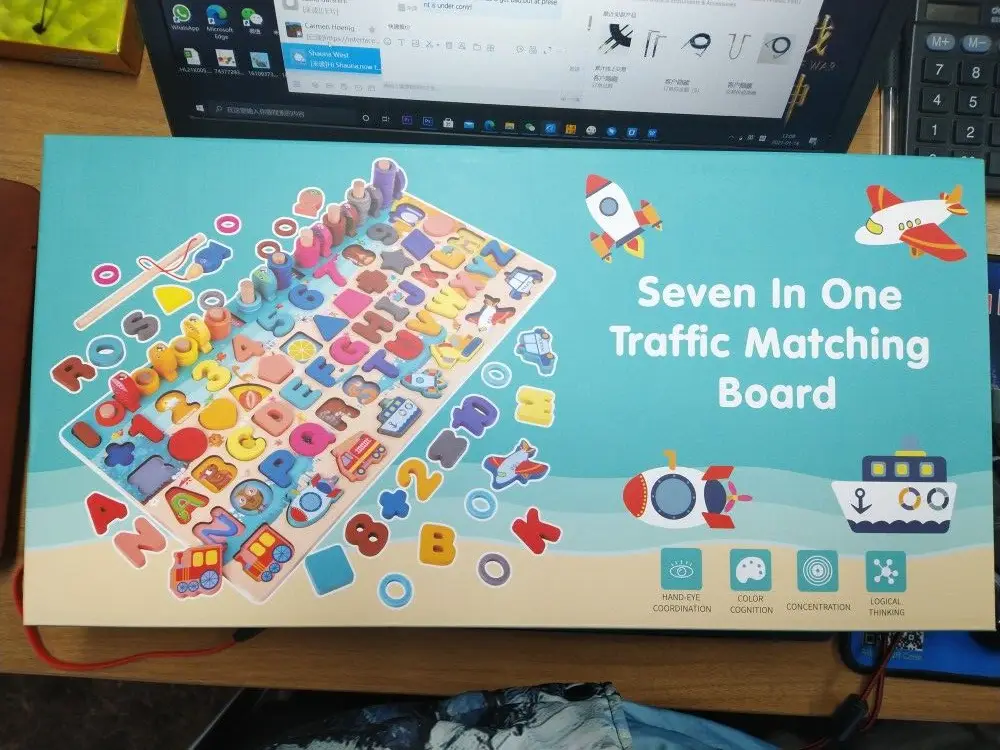 Multifunctional Macaron Traffic Number Shape Logarithmic Board Fishing Wooden Jigsaw Puzzle Educational Math Game Toy Buy Wooden Toy Rocket Kids Baby Cutting Fruit Toys Duck Fishing Game Toys Product On Alibaba Com