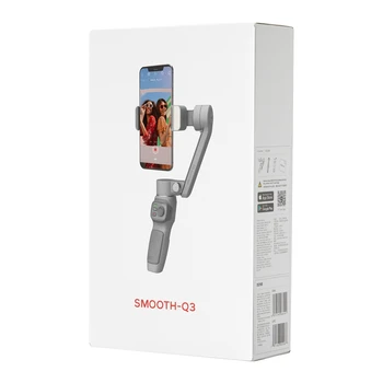 Zhiyun Smooth Q3 Smartphones Gimbal 3-Axis Handheld Stabilizers for Smartphones IPhone/Samsung/Huawei/Xiaomi/Action Camera detail image