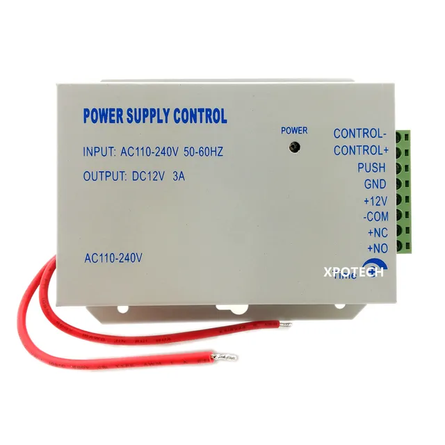 110v to 220v 12v 3a 5A Switching Power Supply for Access Control system 240v at max