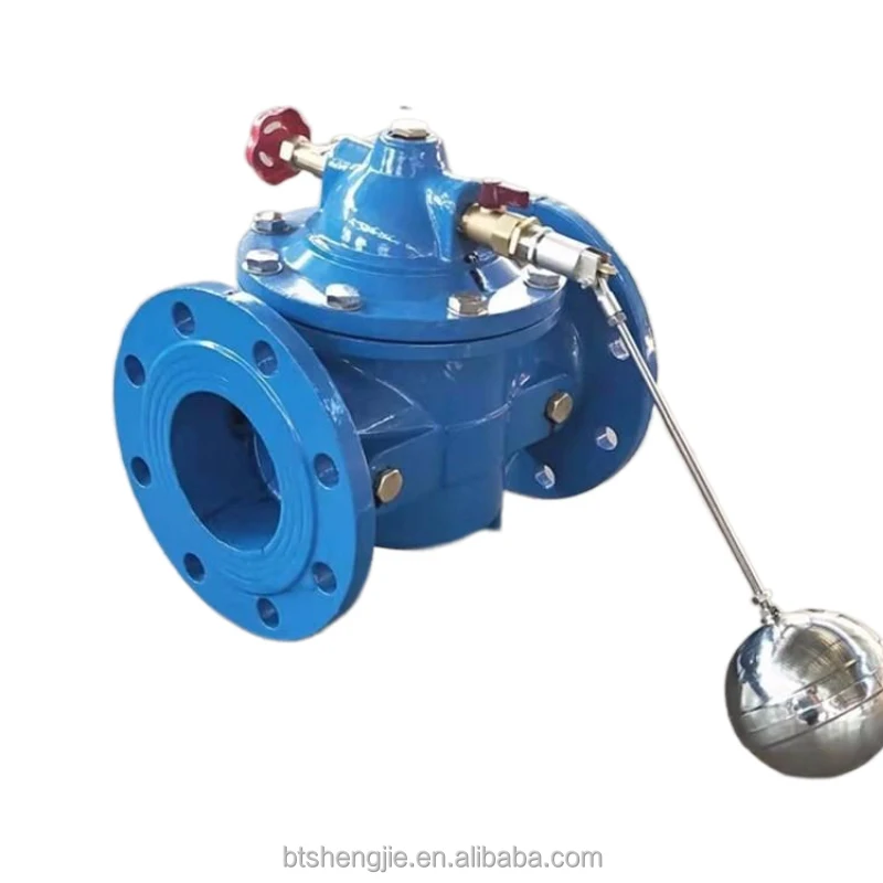 Diaphragm Remote-controlled Floating Ball Valve Qt450 Ductile Cast Iron ...