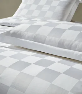 Hotel Bedding Set Full  Queen King Size Hotel Sheet Set White Jacquard Quilt Duvet Bed Cover  Bed Sheets