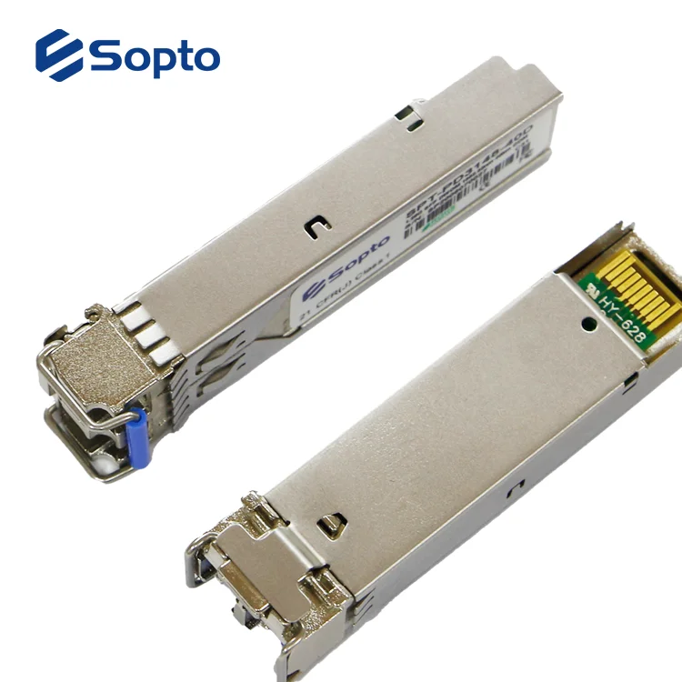 Factory Price DWDM Transceiver SFP 2.5G C31 100GHz 40km 80km 120km Duplex LC DWDM Fiber Optic Module