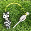 Ball-shaped keychain tee [Style C]