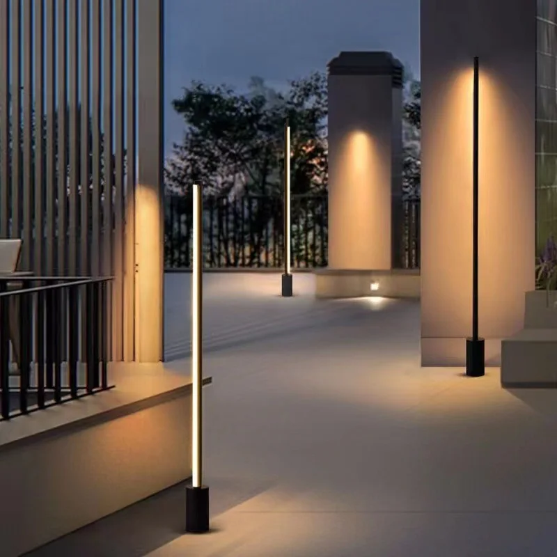 Lampes LED extérieures pour jardin, étanches IP65, sur pied, en acier inoxydable, pour aménagement paysager et décoration de villa, vente directe d'usine