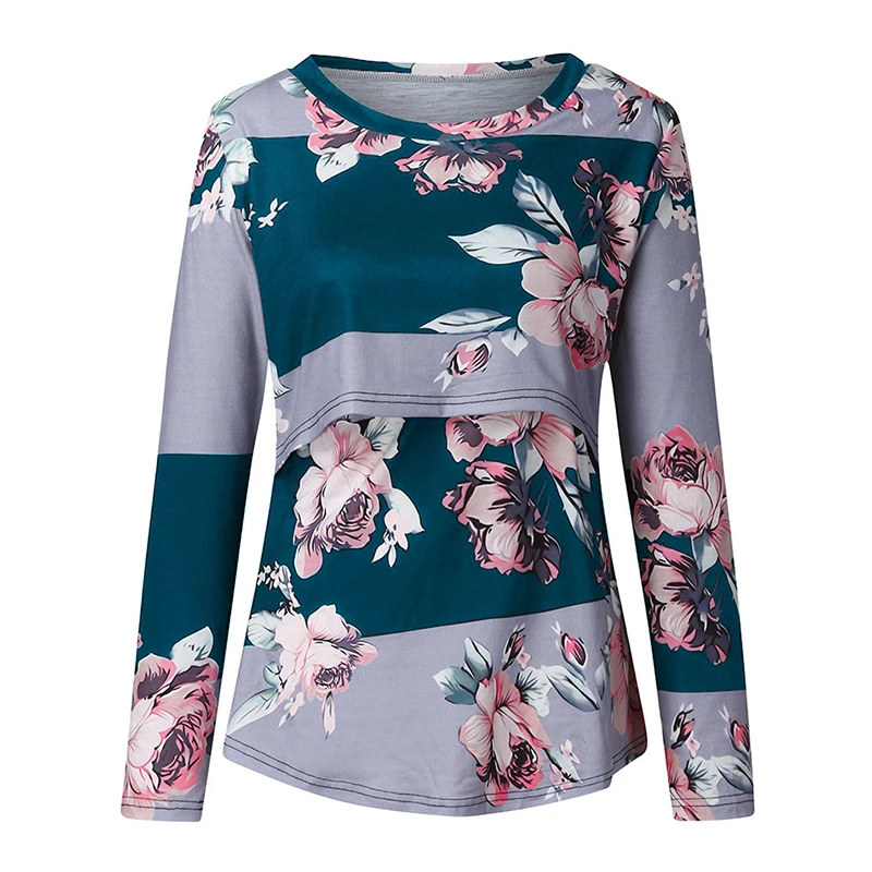 Ropa De Embarazo Para Amamantar,Camiseta Estampada De Lactancia,Camisa De  Maternidad De Manga Larga,Ropa Holgada Informal Para Mujer - Buy Ropa  Embarazada,Superior De Enfermería,Maternidad Camiseta Product on Alibaba.com