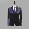 negro morado azul