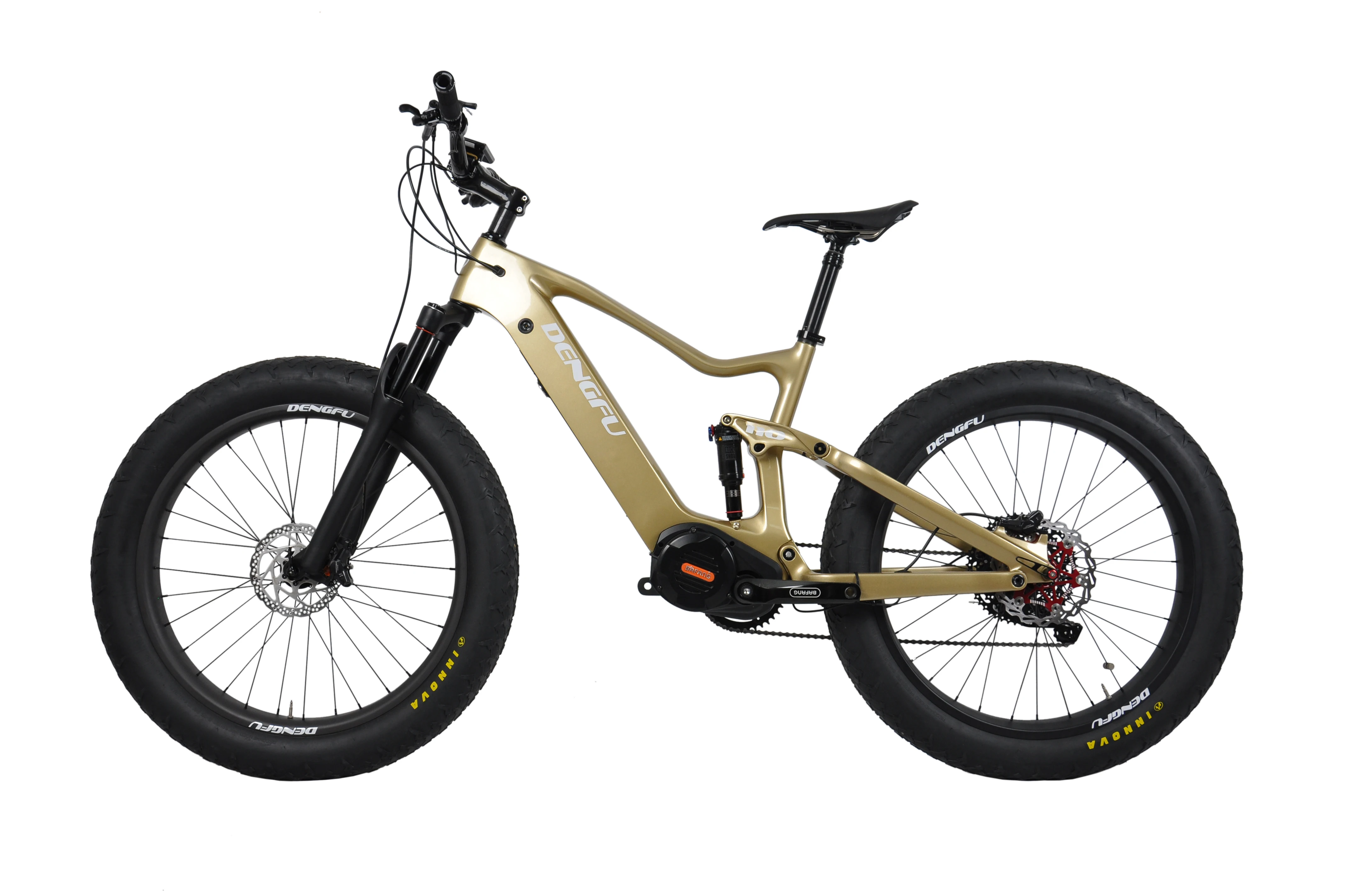 Tongfu E06 — vélo de montagne en fibre de carbone, vtt fat bike