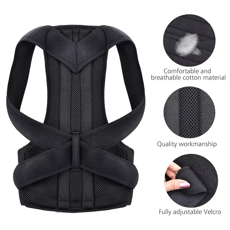 Shoulder Straightener Full Back Support Upper Lower Back Back Brace Posture Corrector