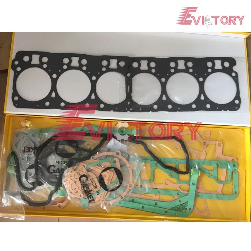 Generator Engine Overhaul Kits for Doosan Daewoo P126ti Pistons Piston Ring Liner Main Conrod Thrust Bearing Full Gasket Kit