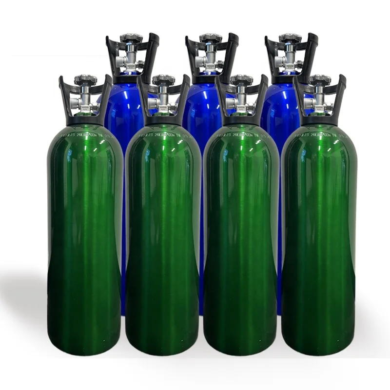 Liquid Co2 Gas Cylinder Aluminium Acetylene