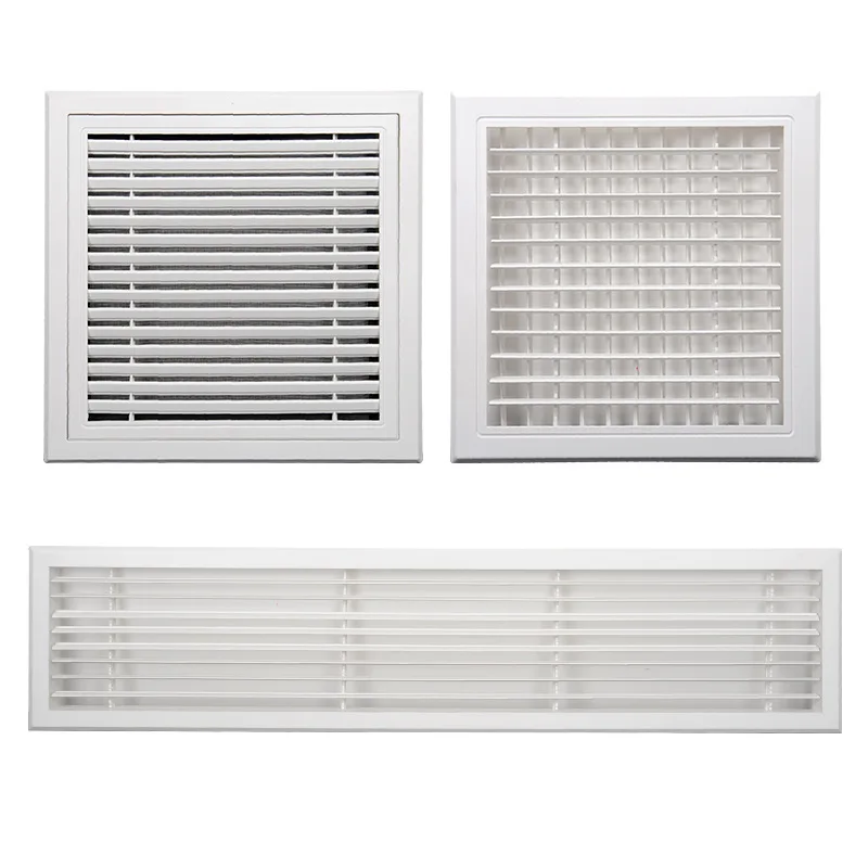 Single Deflection Aluminum Ventilation Grille For Window Central Air ...