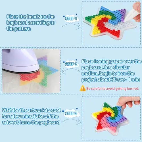 Factory New Design 12000 PCS Birthday Cake Toy Educational DIY Fuse 5mm Hama Beads Colorful Melty Beads for Kids