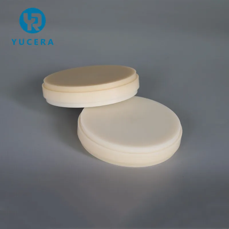 Yucera Dental Consumables CAD CAM Milling PMMA Puck for Dental Lab Dental Resin Acrylic Disc Dental Pmma Block Temporary Denture