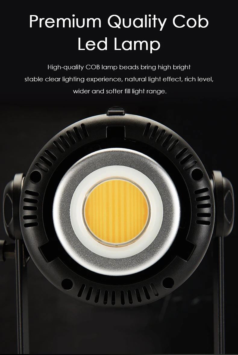 Tolifo X-220B PRO 220W LED Video Light Bi-color Studio Photography COB ...