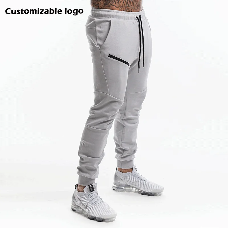 Pantalones De Chándal De Entrenamiento Para Hombre,Venta Al Por Mayor,Ajustados,Cónicos,Para  Gimnasio,De Algodón - Buy Pantalones De Chándal De Algodón Para Hombre, Pantalones De Deporte De Entrenamiento Al Por Mayor Personalizados, Pantalones De Gimnasio De