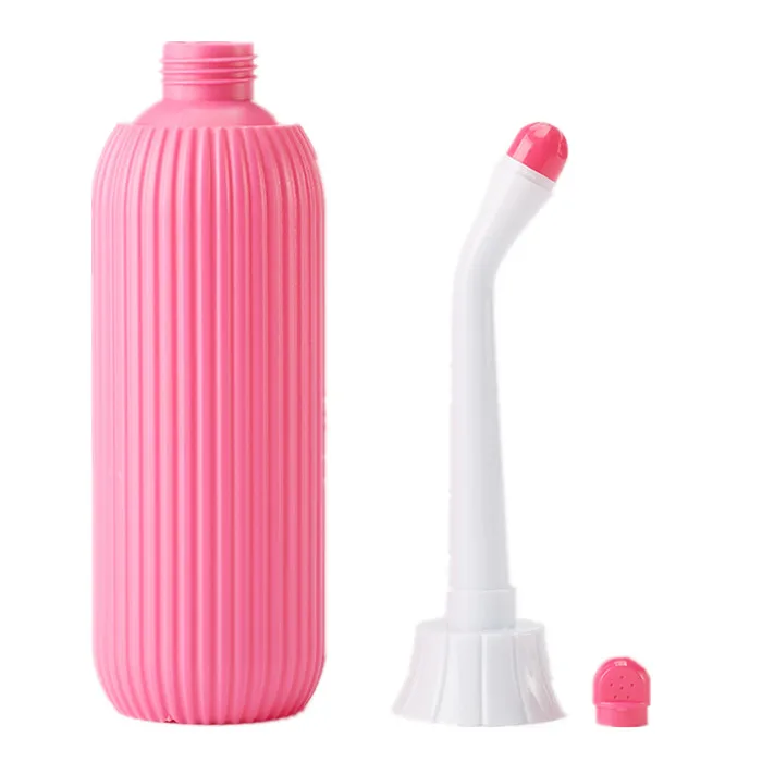 Female cleaning supplies plastic bidet toilet cleaning bottle for toilet