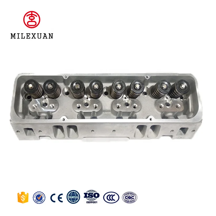 Milexuan оптовая продажа SBC GM350 двигатель полная головка цилиндра в сборе 12558060 для Chevrolet Chevy 350