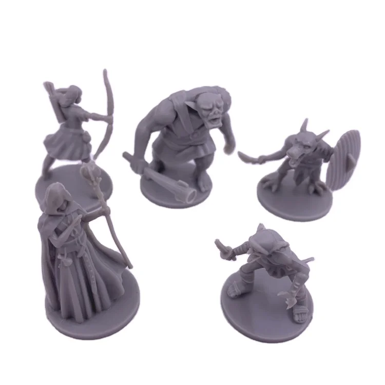 Custom Figures Miniature, OEM Making Pvc Figures, Game Figure Plastic Miniatures