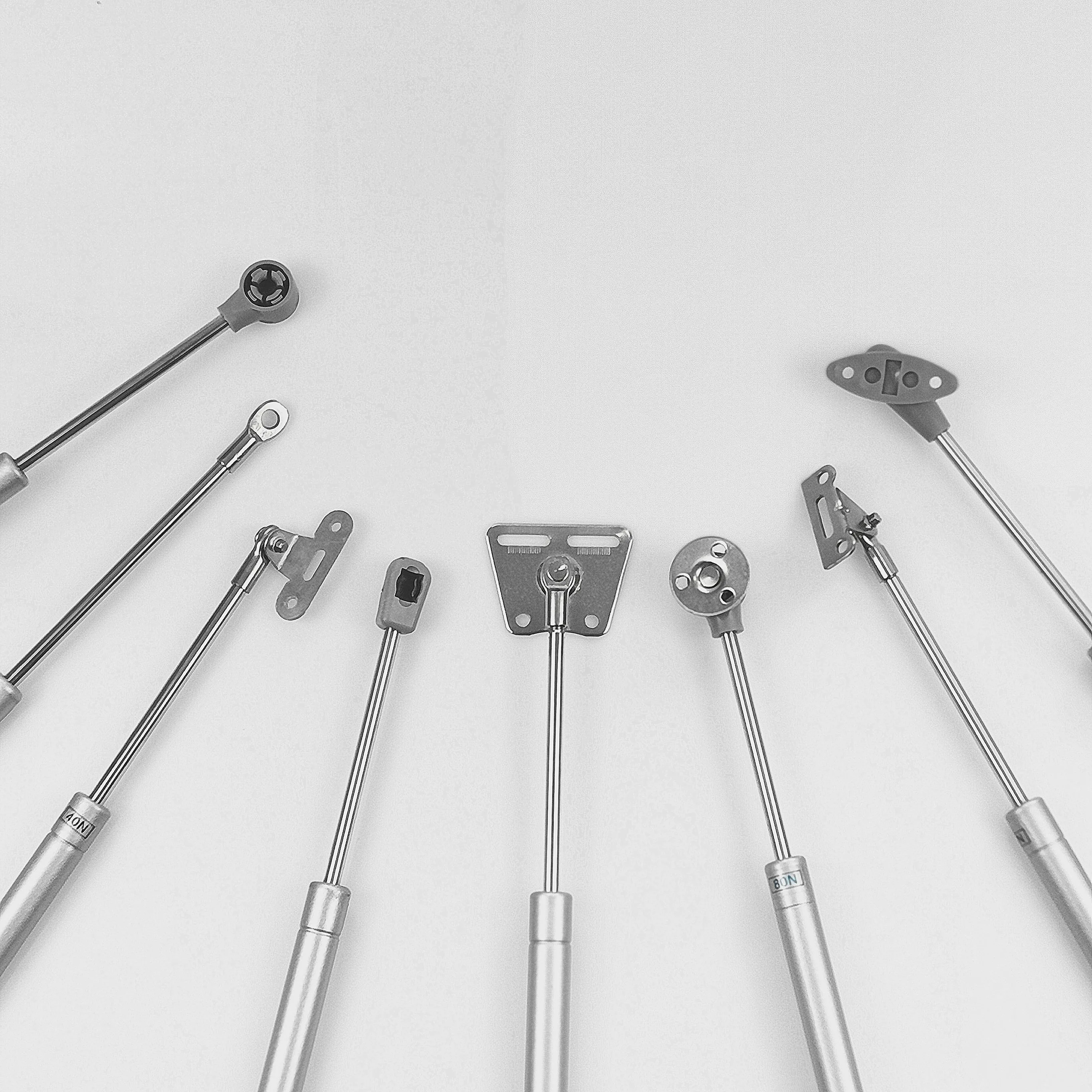 Furniture Hardware Gas Spring Bed Mechanism Gas Strut Lift Gas Piston Stay for TOY BOX HINGE 100n