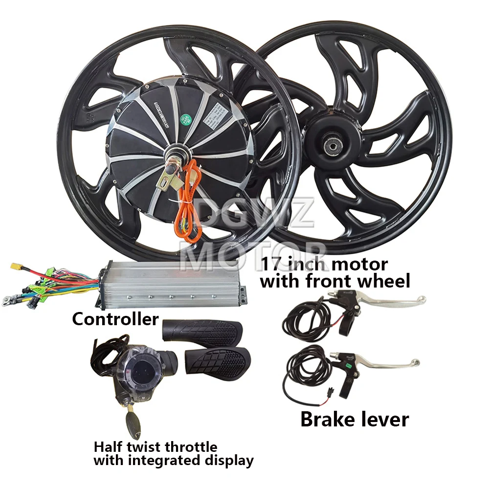 17 Inch Ebike Kit 1000W 1500W Brushless Motor Conversion