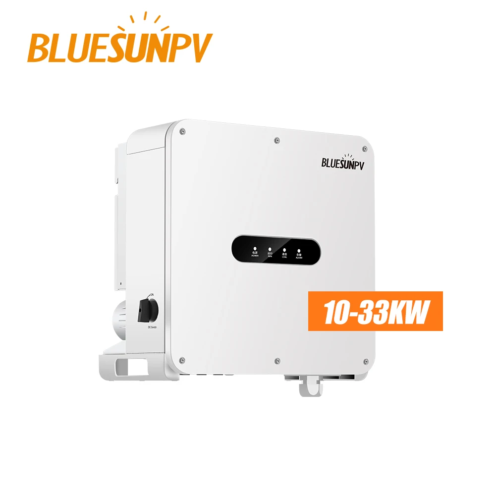 solar inverter on grid 10kw home solar system 3 phase inverter solar grid tie plug and play wifi device