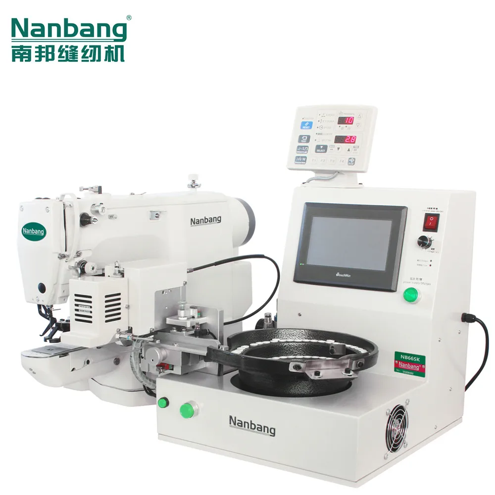 Nanbang Automatic Button Feeding Machine 66SK Special Sewing Machine New Listed