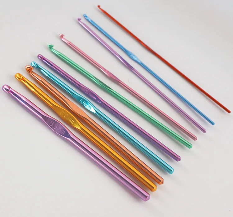 22pcs metal crochet hooks set sweater