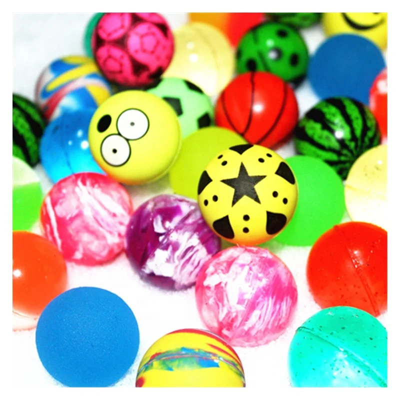 Wholesale Price Hot Selling 32mm Crystal Bounce Ball Bouncy Ball Flash  Handcuffs Bouncing Ball Children Kids Toys