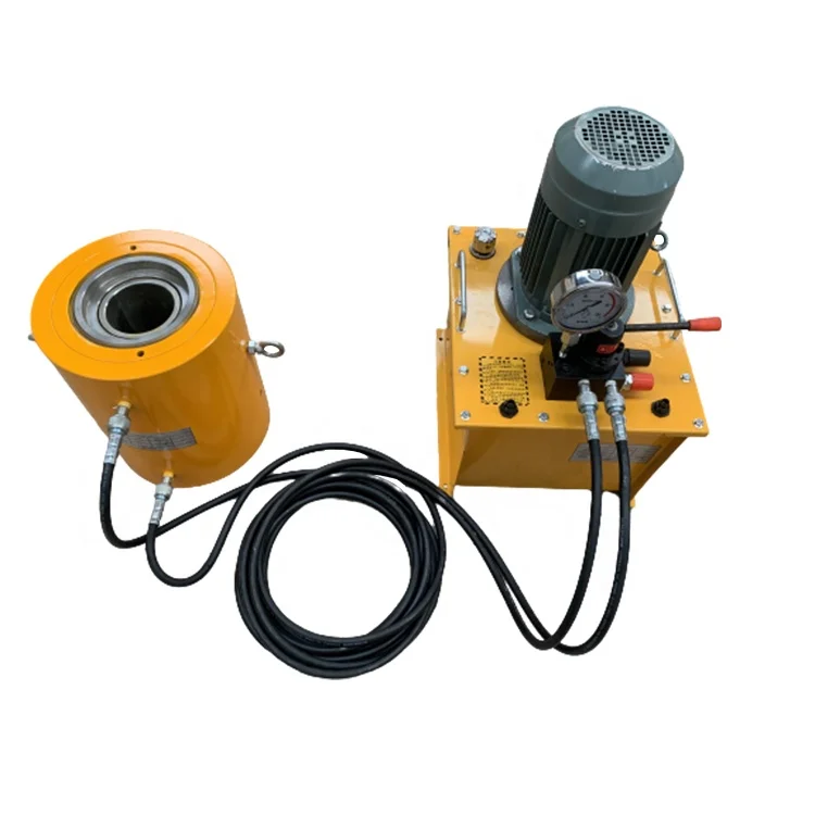 YDC5000 Prestressed Multi Strands Cable Wire Post Tension Hydraulic Jack