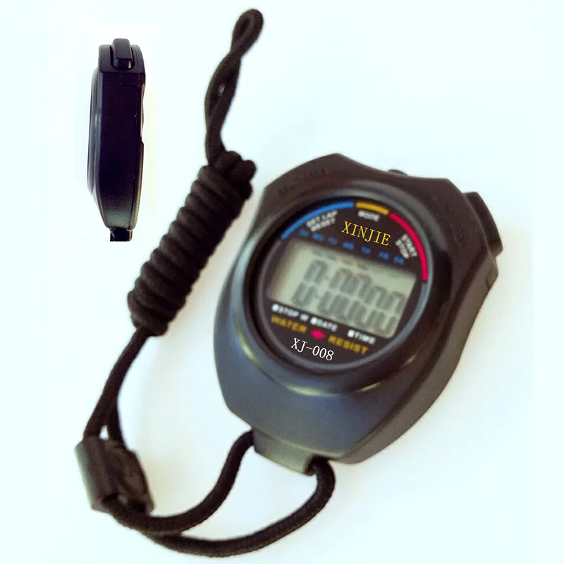 Classic Digital Professional Handheld Lcd Chronograph Sports Stopwatch