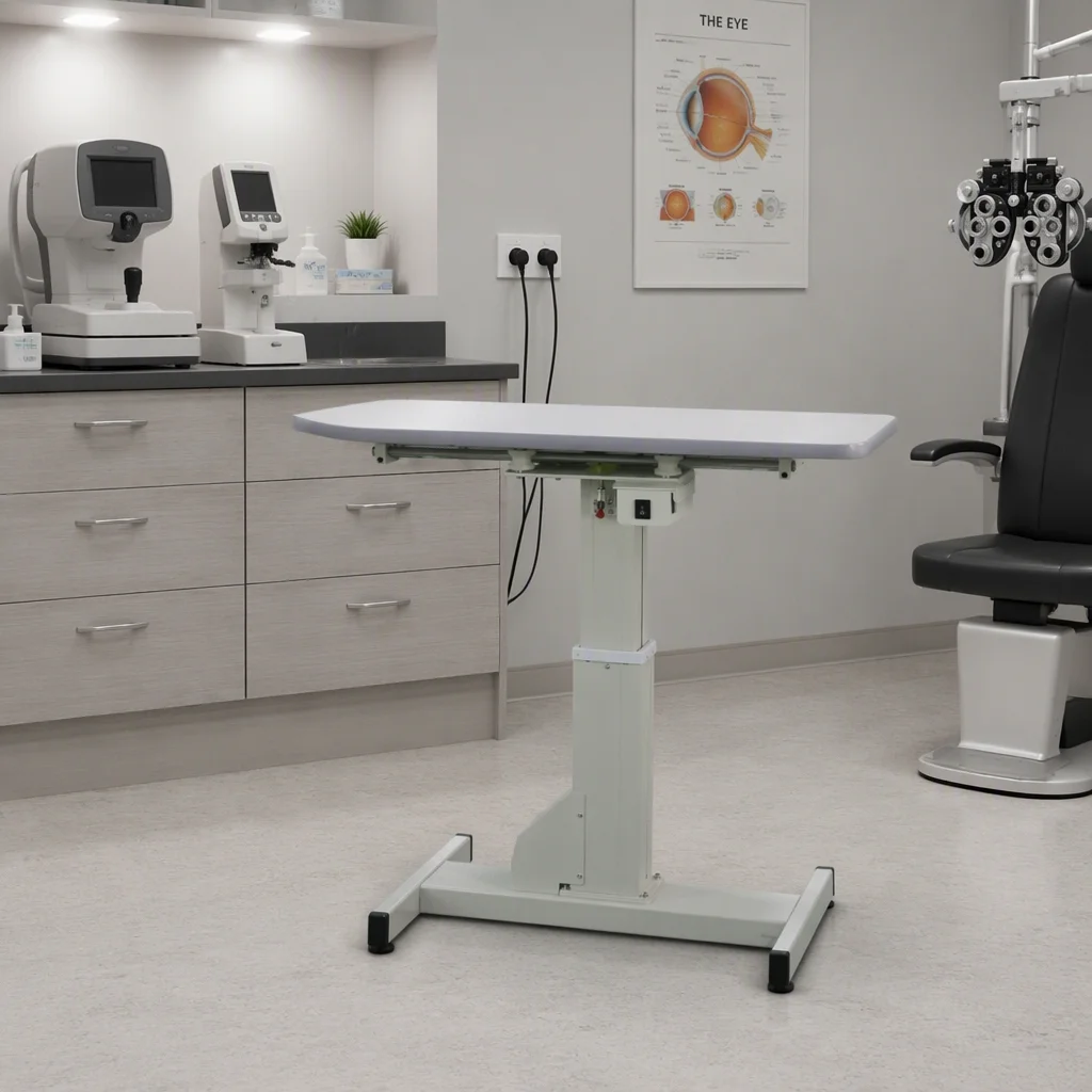 C-160A Electric Optometry Lift, Measuring 1010x440mm, Can Slide Left and Right Setting 2 Devices