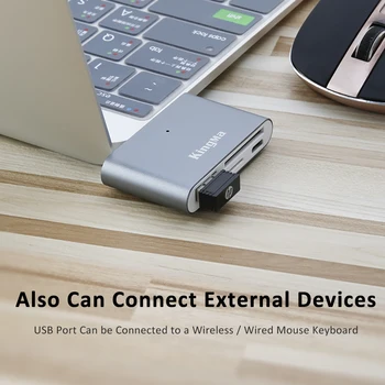 KingMa Type-C Smart Card Reader Multi-functional Card Reader for Phone,Tablets and Computer detail image