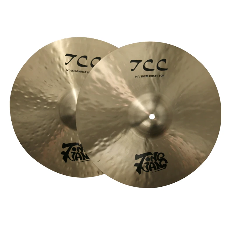Tongxiang Cymbals TCC Series B20 14''hihat for Drummer