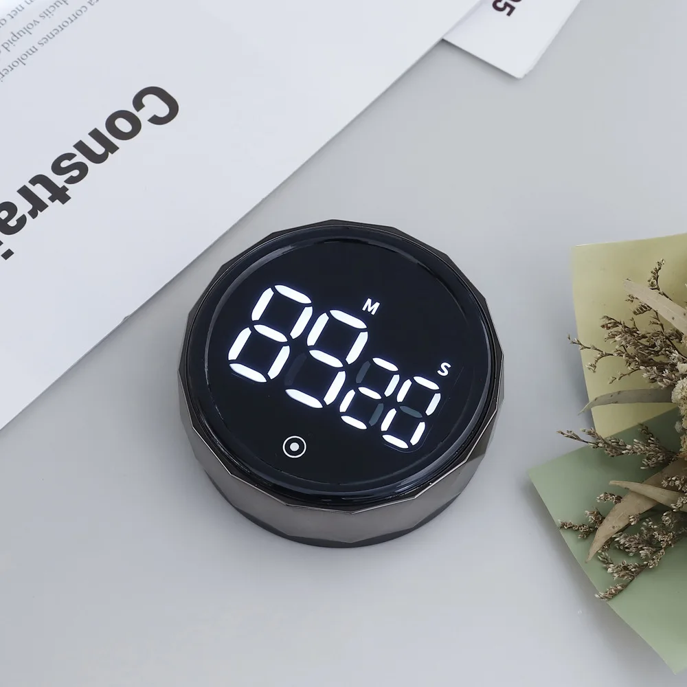 Kitchen Timer Digital Timer Cooking Shower Study Stopwatch LED Counter Alarm Remind Manual Electronic Countdown