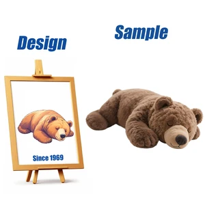 Shengye OEM Factory  Plush Toys Teddy Bear Dolls  Custom 12cm 15cm 20cm 25cm Fluffy Cute Stuffed Animal Toys Baby Accompany Gift