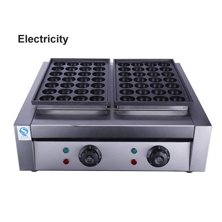 BAOSHISHAN Elektrische Takoyaki Maker – 20 Löcher, 220V, Mit Backgeschirr, Für Zuhause