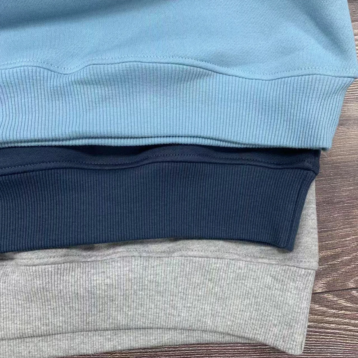 Wholesale Cotton Fleece Sweatshirt Winter Soft Cotton Polyester Sports Pullover Crewneck Sweatshirt Rhinestone for Men