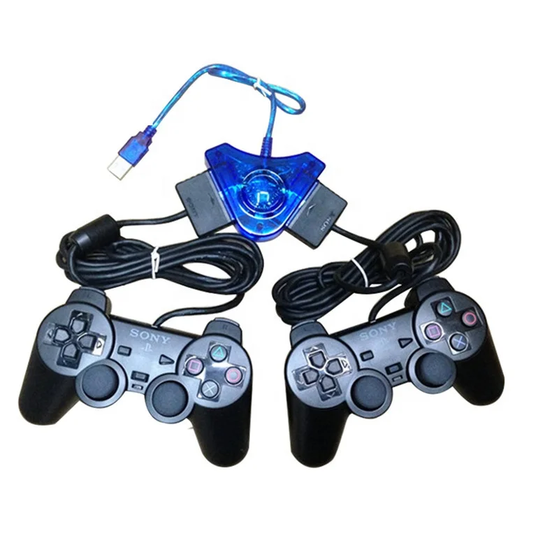 Triangular Playstation Controller Alibaba.com: USB Dual Player 1 to 2 Triangle Adapter for PS2 Controller ...