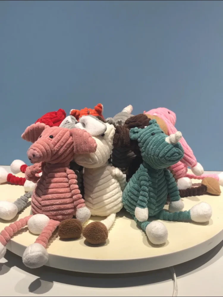 hot sell adult lovely stuffed striped animal soft toy bunny