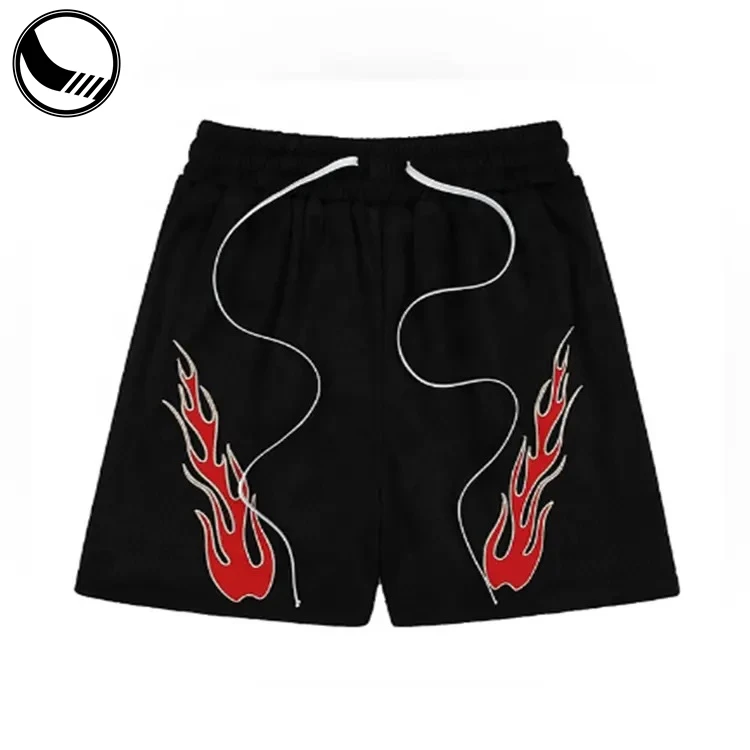 Custom Logo Color Double Layer Designer Lining Summer Sublimation All Over Print Custom Blank Short Men Mesh Shorts