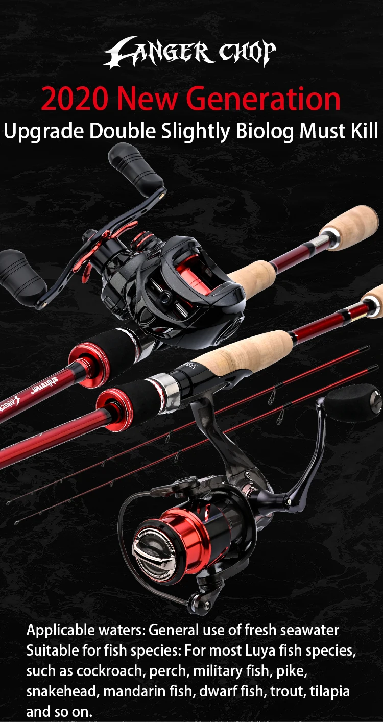 Crony Carbon Fiber Versatile Standard Rod Fishing Spinning And Casting